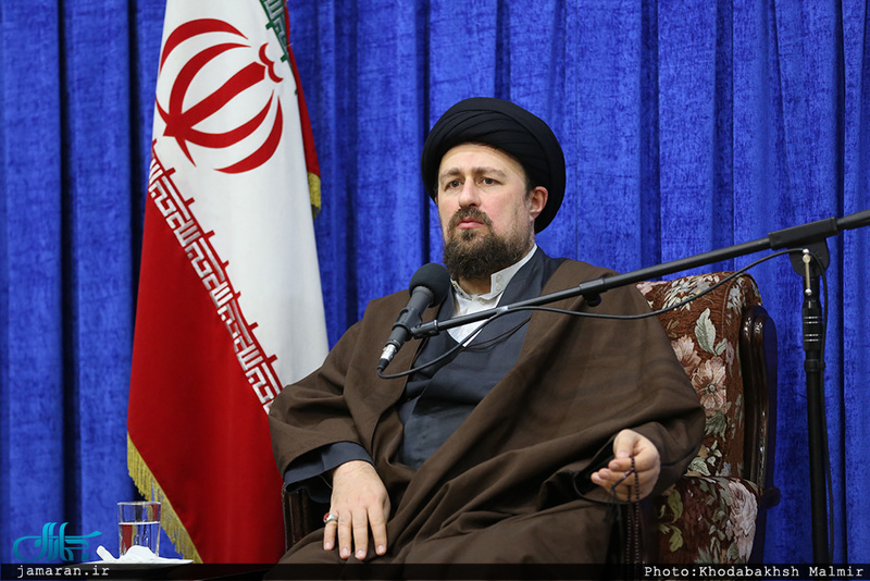 دیدار مسئولان شهر آفتاب با سید حسن خمینی