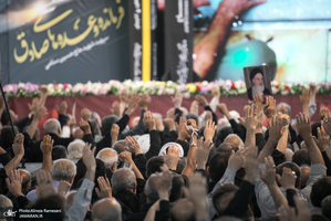 مراسم چهلمین روز شهادت سپهبد حسین سلامی