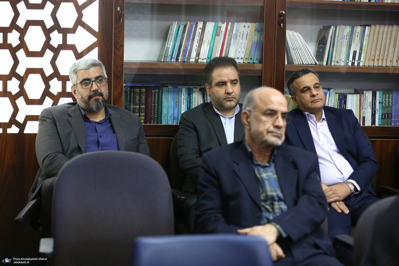 دیدار نوروزی رئیس موسسه تنظیم و نشر آثار امام خمینی (س) با کارکنان این موسسه