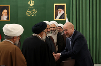 قالیباف در دیدار جمعی از علما و اعضای مرکز تحقیقات اسلامی قم (5)