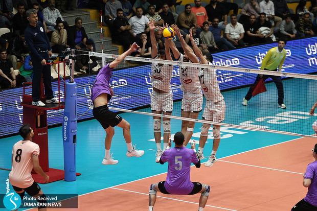 یاران غفور یک قدم تا حضور در فینال لیگ والیبال