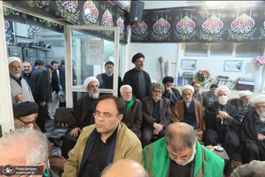 مراسم سالگرد ارتحال آیت الله العظمی فاضل لنکرانی در قم