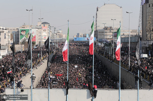 حضور میلیون ها تهرانی در تشییع پیکر مطهر سردار قاسم سلیمانی - 5