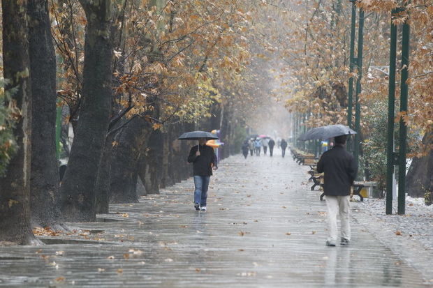 بارش برف و باران ۲۸ شهرستان خراسان رضوی را فرا گرفت