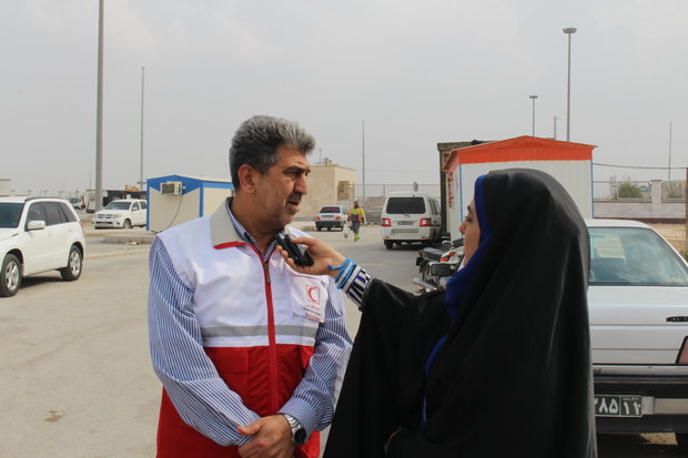 ۷۵ پست غربالگری توسط هلال احمر در خوزستان برپا شد