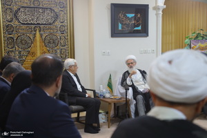 دومین روز سفر محمدرضا عارف به قم