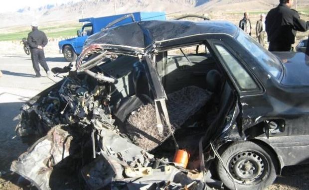 سانحه رانندگی در گیلانغرب یک کشته و سه مصدوم بر جا گذاشت