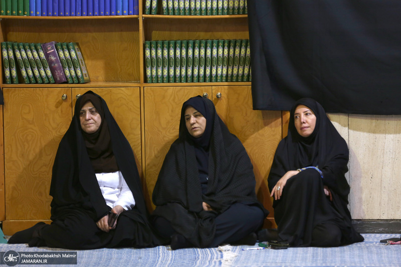 مراسم سوگواری رحلتحضرت رسول اکرم ،شهادت امام رضا(ع) وامام حسن مجتبی (ع) در حسینیه جماران