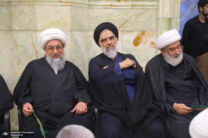 مراسم چهلمین روز ارتحال آیت الله العظمی شبیری زنجانی (ره)