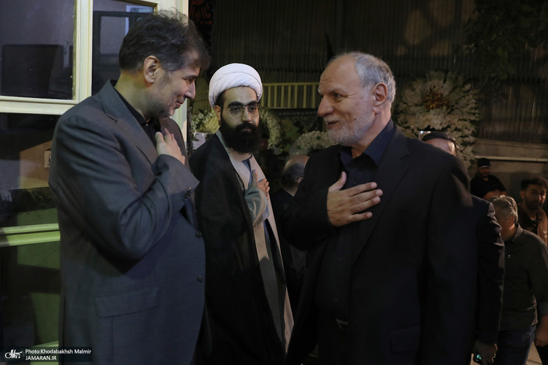 مراسم بزرگداشت همسر آیت الله موسوی بجنوردی (ره) در حسینیه شماره یک جماران-1