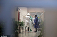 تغسیل با آب متوفیان مبتلا به کرونا در بهشت زهرا(س) تهران