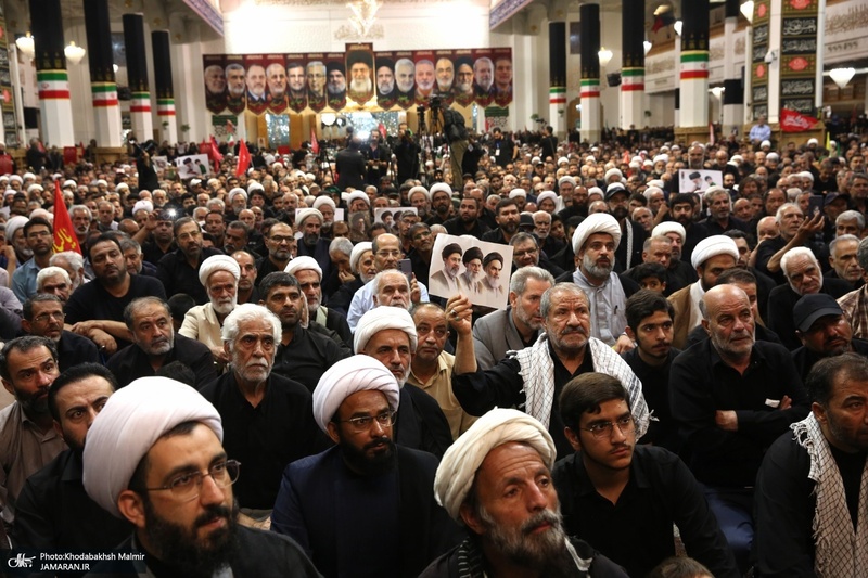 مراسم بزرگداشت رهبر شهید در قم- ۲