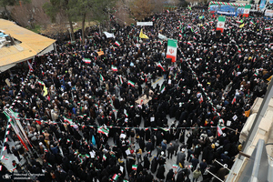 راهپیمایی 22 بهمن در قم