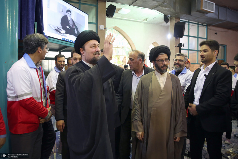 تجدیدمیثاق اعضای سازمان جوانان جمعیت هلال احمر با آرمان‌های امام خمینی(س)؛
