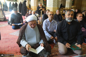 مراسم تشییع همسر مرحوم آیت الله راستی کاشانی (ره)