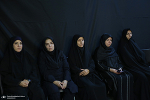 مراسم عزاداری هیئت «حسین جانم» در حسینیه جماران