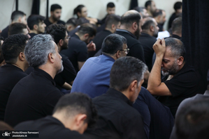 مراسم شب اربعین حسینی در حسینیه شهید امیر حسین اعتماد سعید