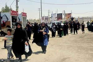 هم قدم با زائران اباعبدالله الحسین (ع)؛ مرز مهران