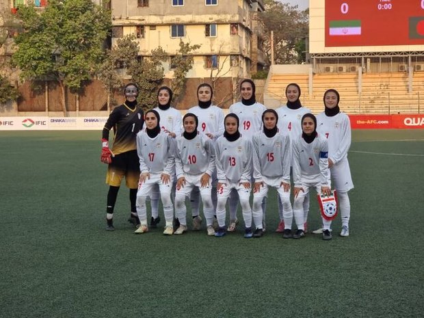 صعود تیم ملی فوتبال جوانان دختر ایران به قهرمانی آسیا