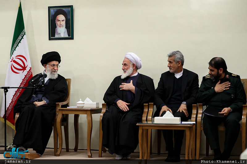 دیدار اعضای ستاد کنگره ملی شهدای استان سیستان و بلوچستان با رهبر معظم انقلاب