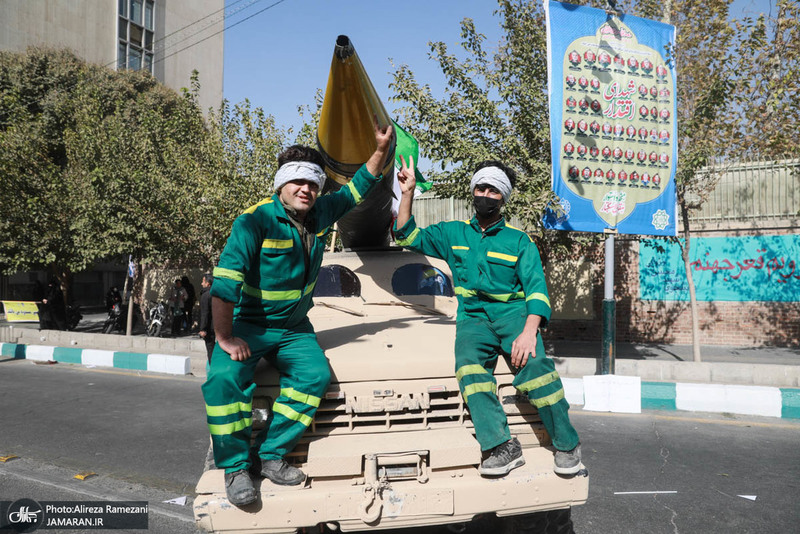 راهپیمایی باشکوه 13 آبان در تهران - 4