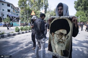 راهپیمایی بزرگ محرم در کشمیر
