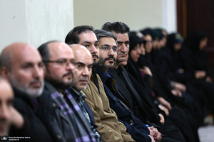 دیدار با رئیس و جمعی از کارکنان بنیاد مستضعفان با سیدحسن خمینی