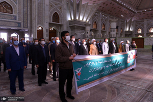 تجدید میثاق مسئولان بنیاد شهید و امور ایثارگران با آرمان های حضرت امام(س)