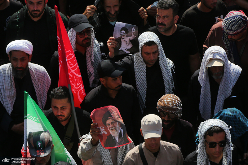 مراسم تشییع پیکر مطهر رهبر شهید انقلاب در تهران -4