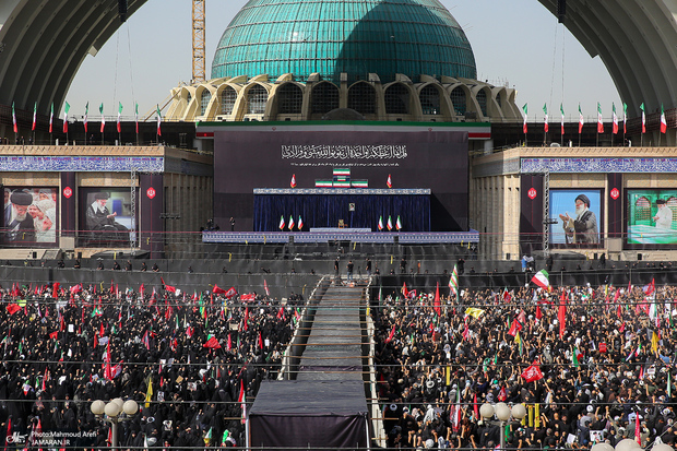گزارش فرانس۲۴ از مراسم وداع با رهبر شهید انقلاب اسلامی