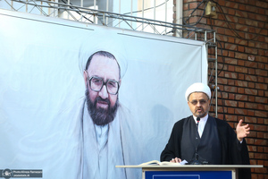 مراسم چهل و چهارمین سالگرد شهادت استاد مرتضی مطهری / محمد مطهری