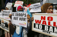 تظاهرات ضدترامپ