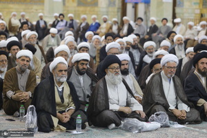 نشست دوره ای اساتید سطوح عالیه و خارج حوزه علمیه قم‎