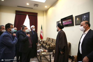 دیدار مدیران گزینش کل شهرداری تهران با سید حسن خمینی