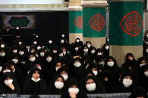 دومین شب مراسم عزاداری حضرت فاطمه‌زهرا (س) در حسینیه امام خمینی