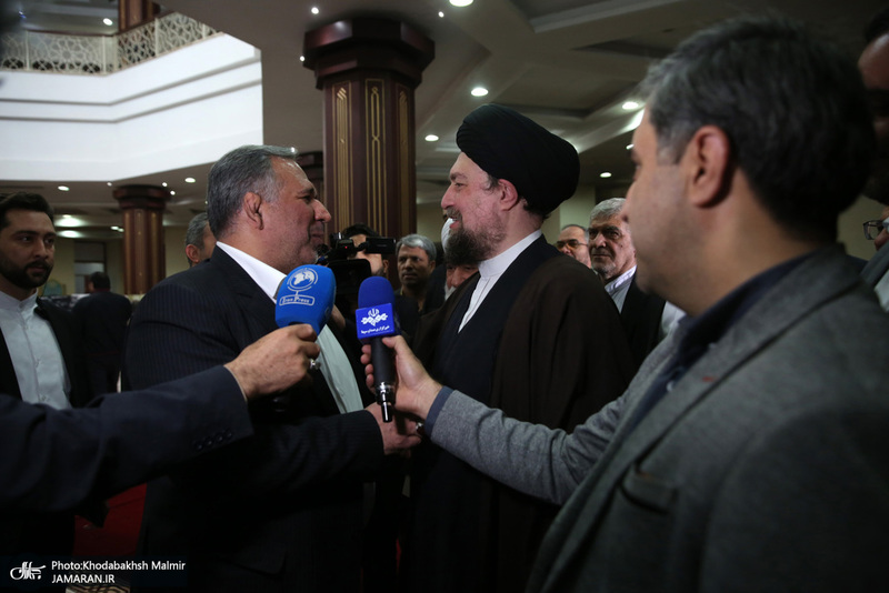 حاشیهتجدید میثاق رئیس و جمعی از نمایندگان مجلس شورای اسلامی با آرمان‌های امام خمینی(س)