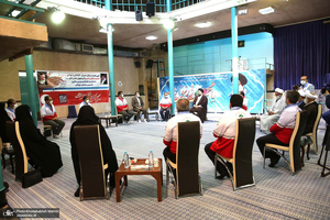 دیدار مدیران، کارکنان و جوانان جمعیت هلال احمر با سید حسن خمینی