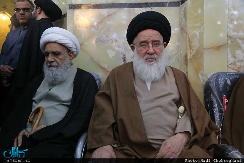 مراسم بزرگداشت آیت الله سید مهدی ابن الرضا(ره) در مسجد اعظم قم