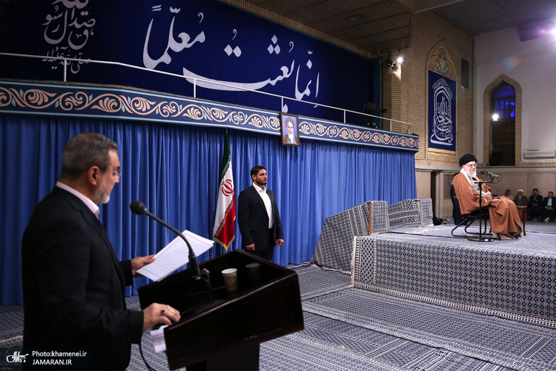 دیدار هزاران نفر از معلمان و فرهنگیان سراسر کشور با رهبر معظم انقلاب