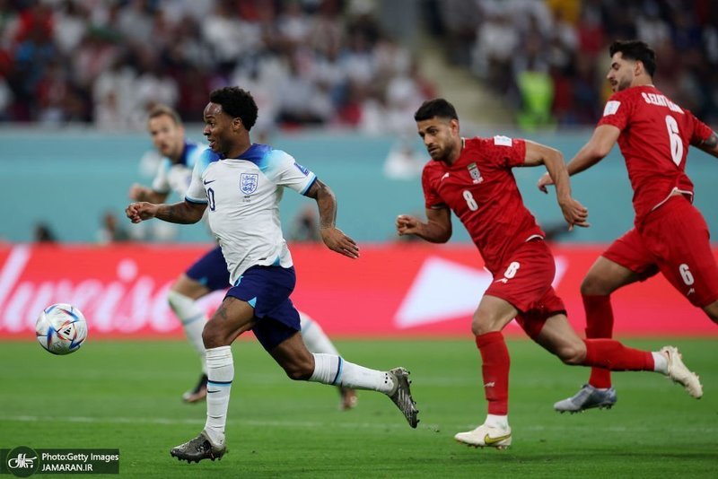 منتخب تصاویر  دیدار ایران و انگلیس در جام جهانی 2022