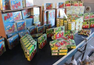 سه هزار و 200عدد مواد محترقه در قصرشیرین کشف شد