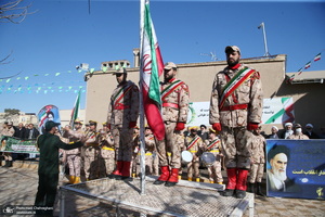 مراسم بزرگداشت 12 بهمن و گلباران بیت امام خمینی(س) در قم