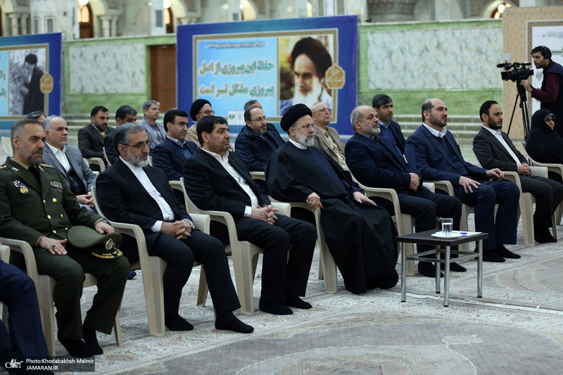 تجدید میثاق رئیس جمهور و اعضای دولت با آرمان های حضرت امام خمینی (س)