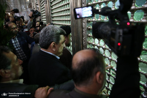 تجدید میثاق شهردار تهران و اعضای شورای اسلامی شهر تهران با آرمان های امام(س)