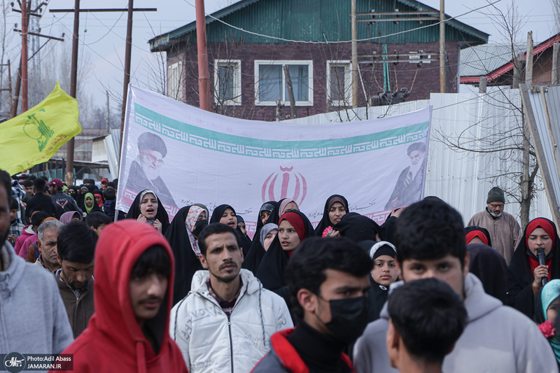 راهپیمایی کشمیری ها به مناسبت میلاد امام زمان (عج)