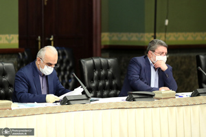 آخرین حضور لاریجانی به عنوان رئیس مجلس در شورای عالی هماهنگی اقتصادی