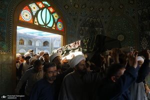 مراسم تشییع مرحوم استاد محمد حسین حشمت‌پور‎