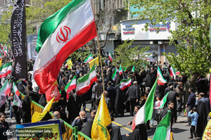مراسم چهلمین روز شهادت رهبر شهید انقلاب -4