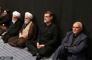 اولین شب عزاداری حضرت اباعبدالله الحسین (ع) در حسینیه امام خمینی