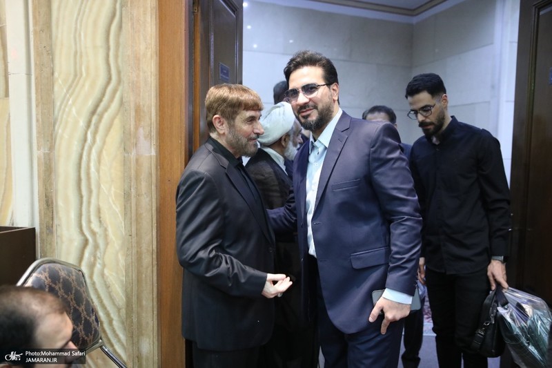 مراسم ختم همسر علی آقامحمدی- 2